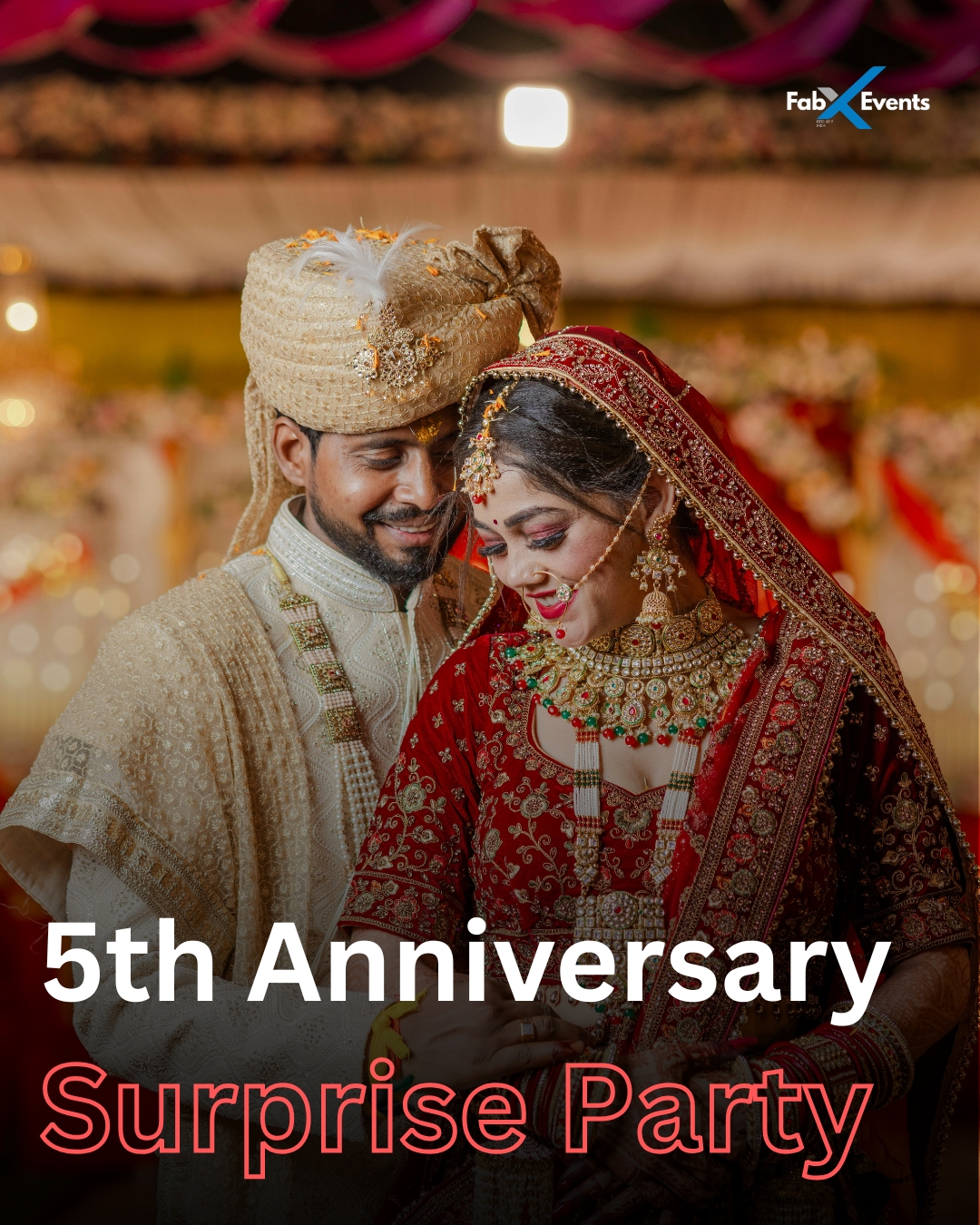 5th Wedding Anniversary Celebration Planning & Decoration