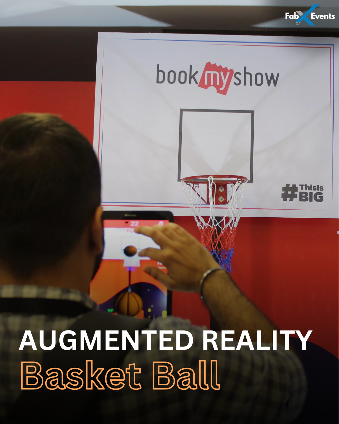 Interactive Augmented Reality Basketball Experience