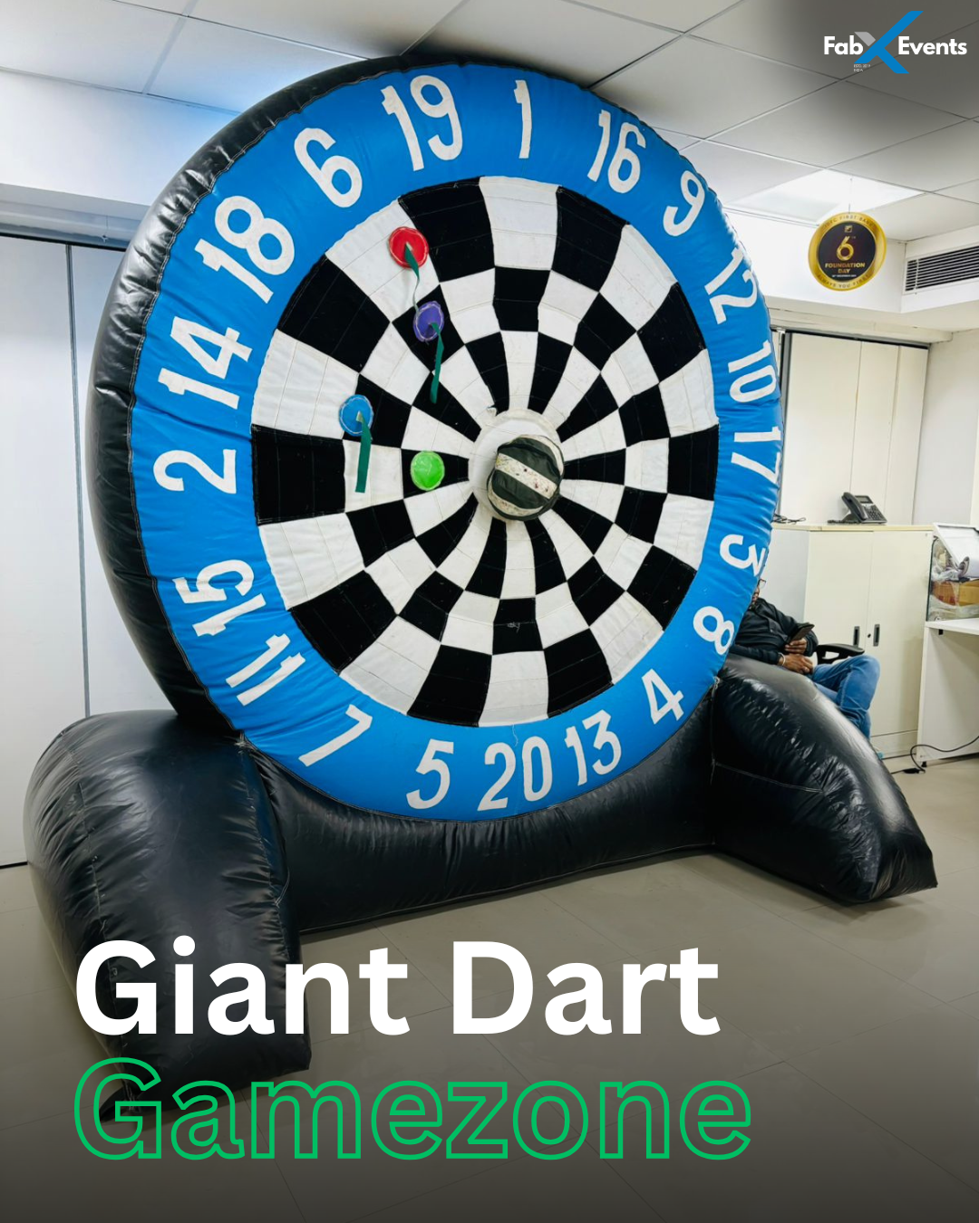 Giant Dart Rental for Parties & Events