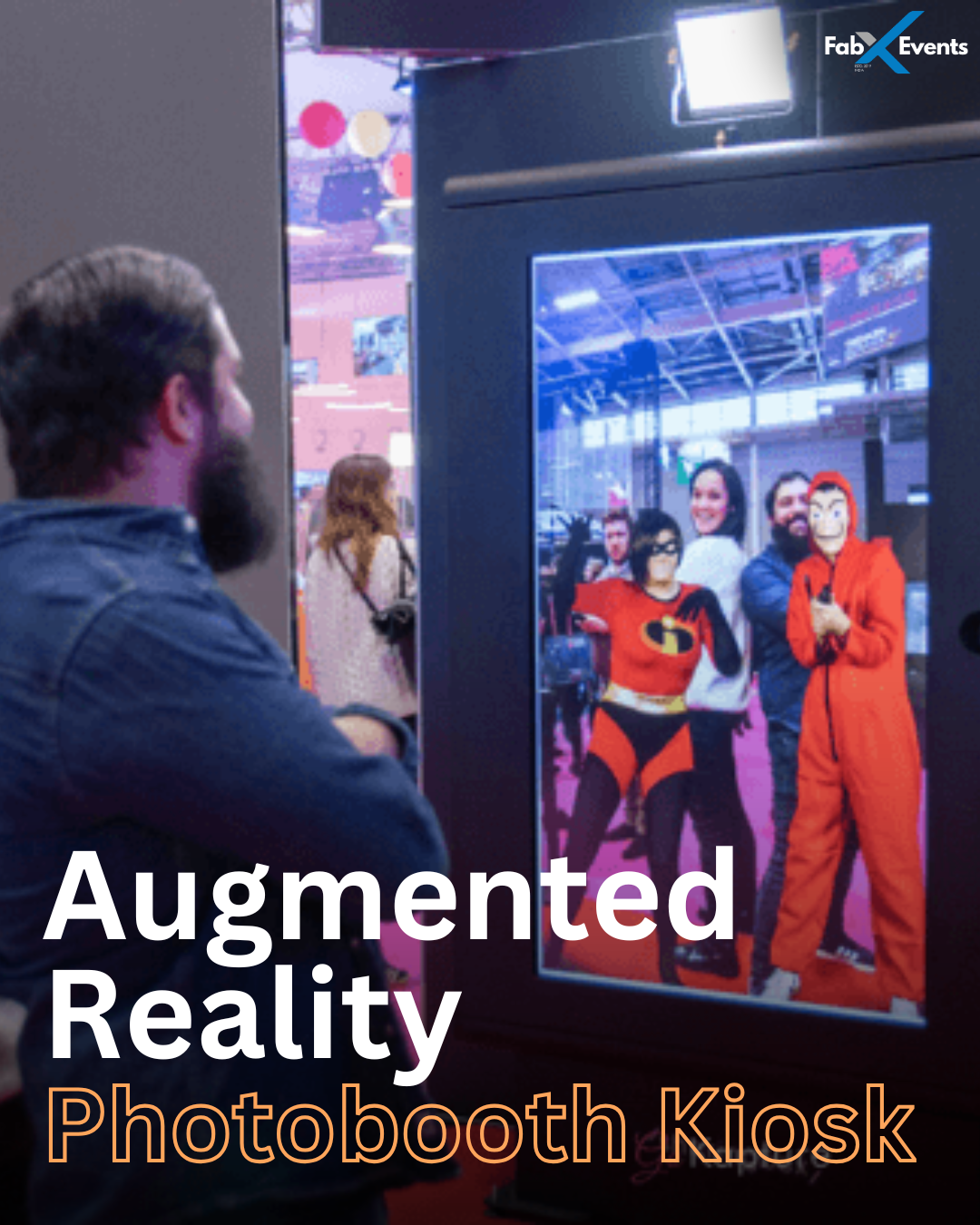 Augmented Reality Photo Booth on Rent